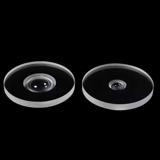 Diameter 1mm Polished Cdgm Glass Material Optical Uncoated Singlet Lens