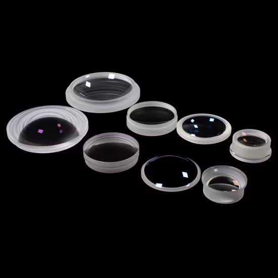 Diameter 1mm Polished Cdgm Glass Material Optical Uncoated Singlet Lens