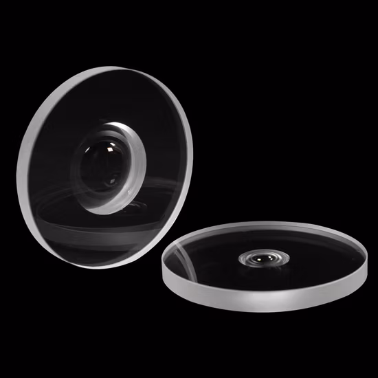 Diameter 1mm Polished Cdgm Glass Material Optical Uncoated Singlet Lens