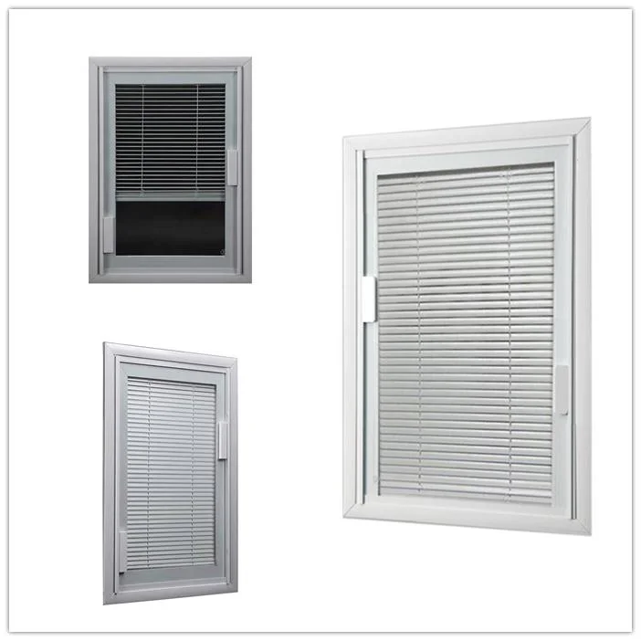 Fire-Proof Glass UV-Resistant Magnetic Screen Aluminum Roller Shutter Window