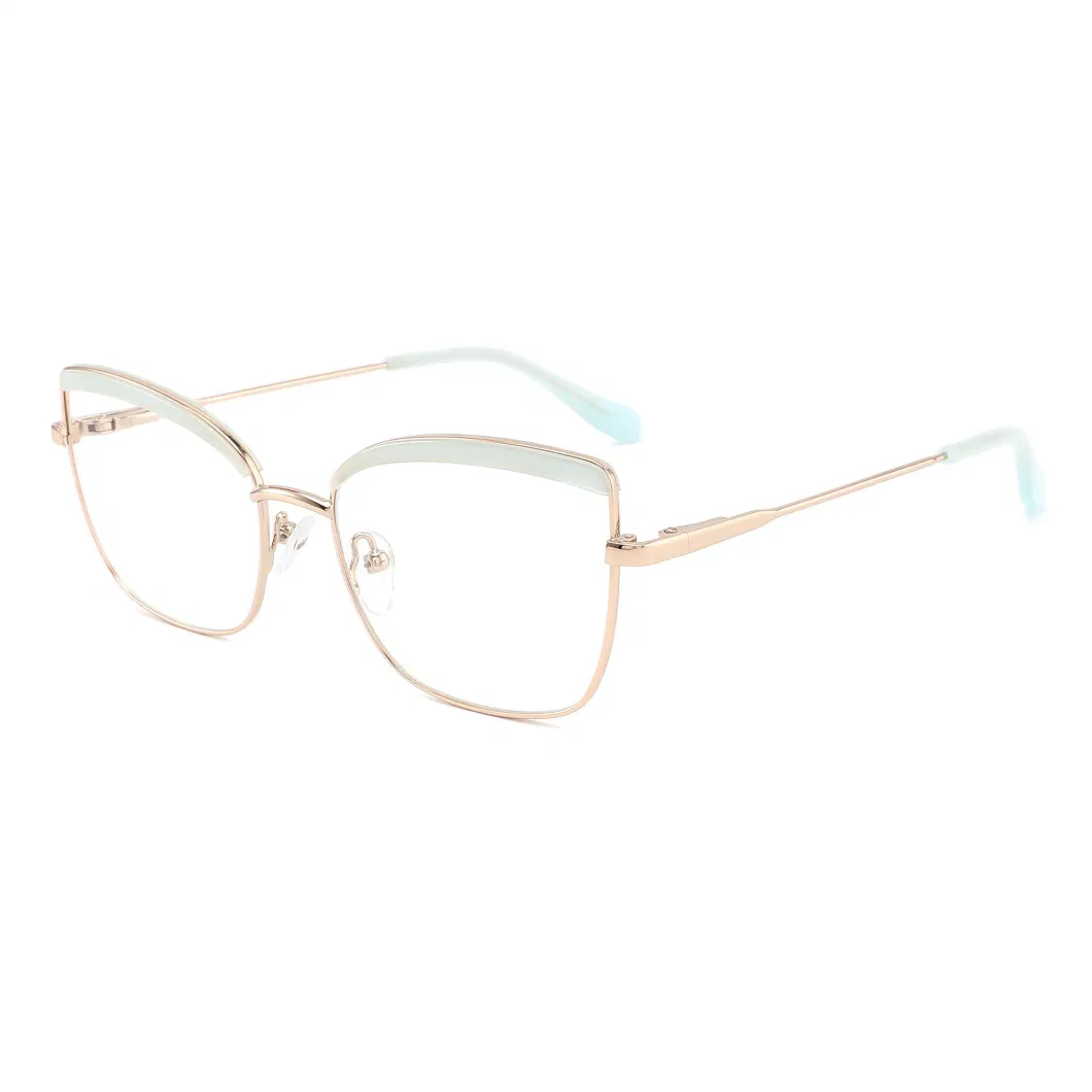 Brand Design Acetate with Metal for Men Women Optical Frames